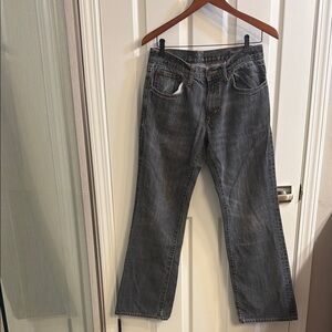 Classic Bootcut Gray Jeans for Men